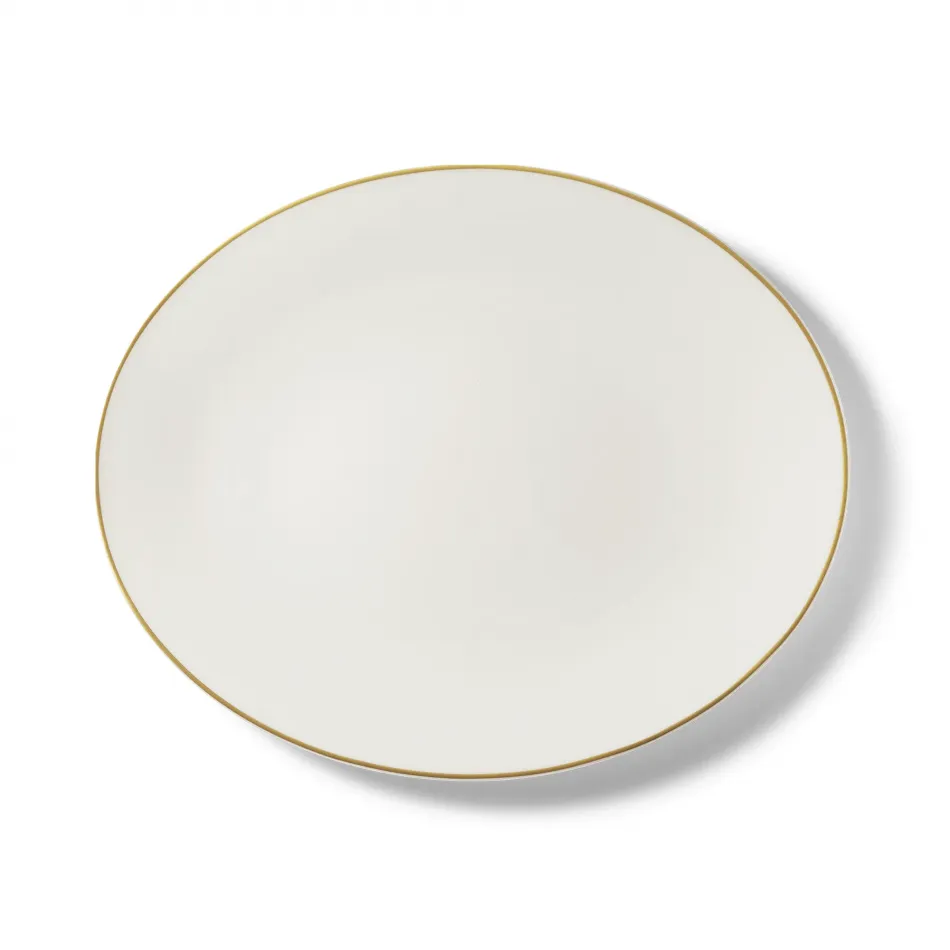 Golden Lane Oval Platter 39 Cm