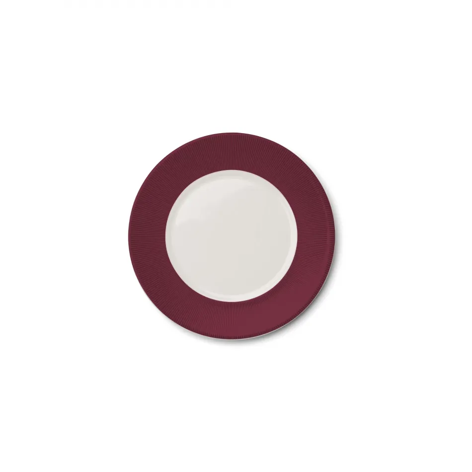 Excelsior Side Plate 17 Cm Bordeaux