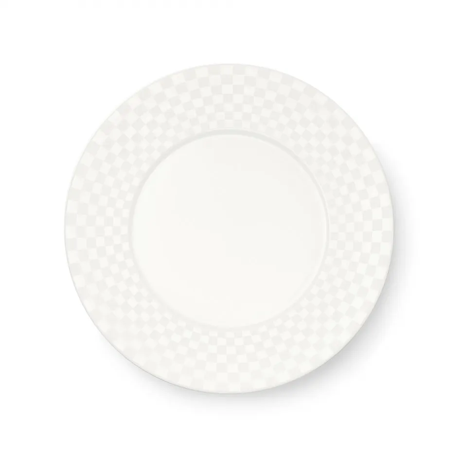 Cross White Plate 28 Cm Square