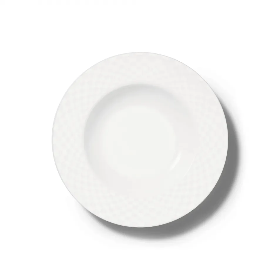 Cross White Soup Plate 25 Cm Square