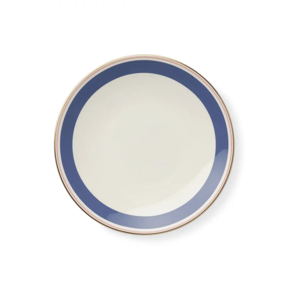 Capri Plate 24 Cm Blue/Rose