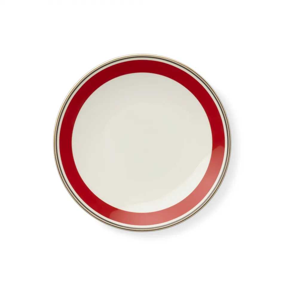 Capri Plate 24 Cm Red/Anthracite