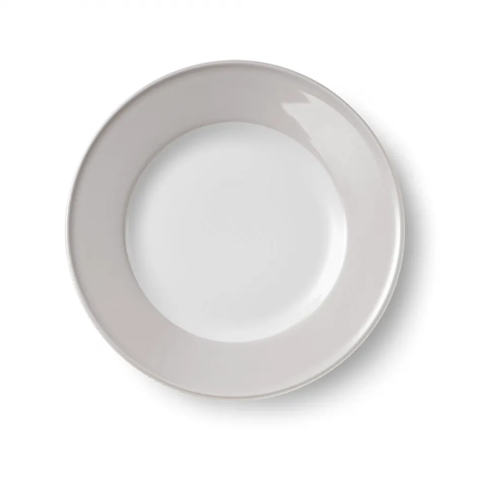 Solid Color Plate 26 Cm Rim Pearl