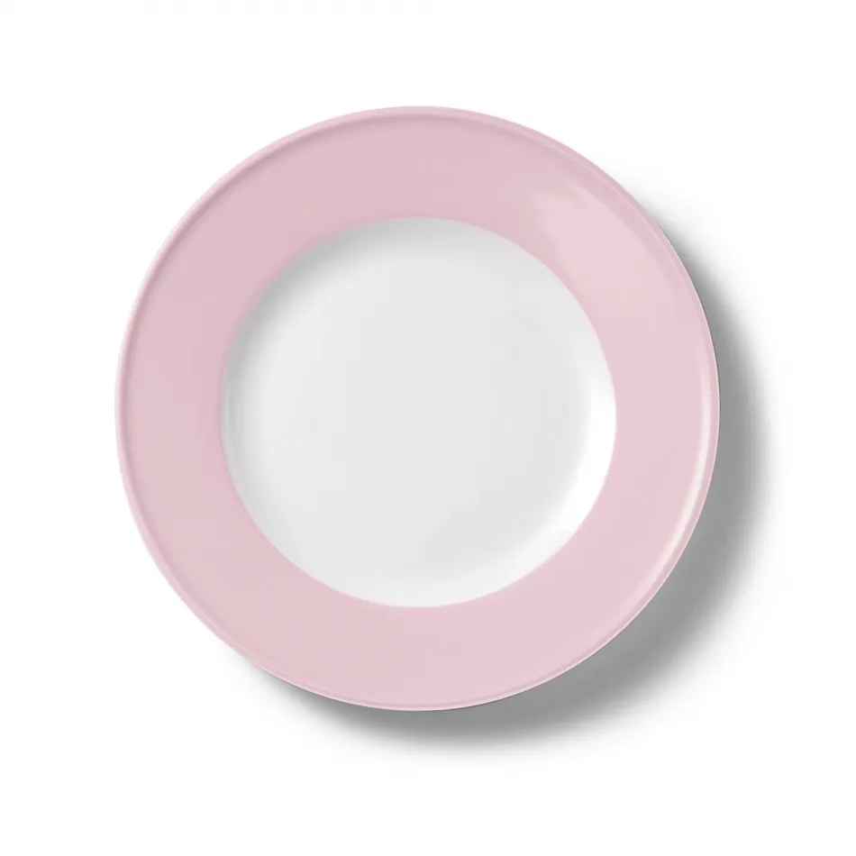 Solid Color Plate 26 Cm Rim Pale Rose