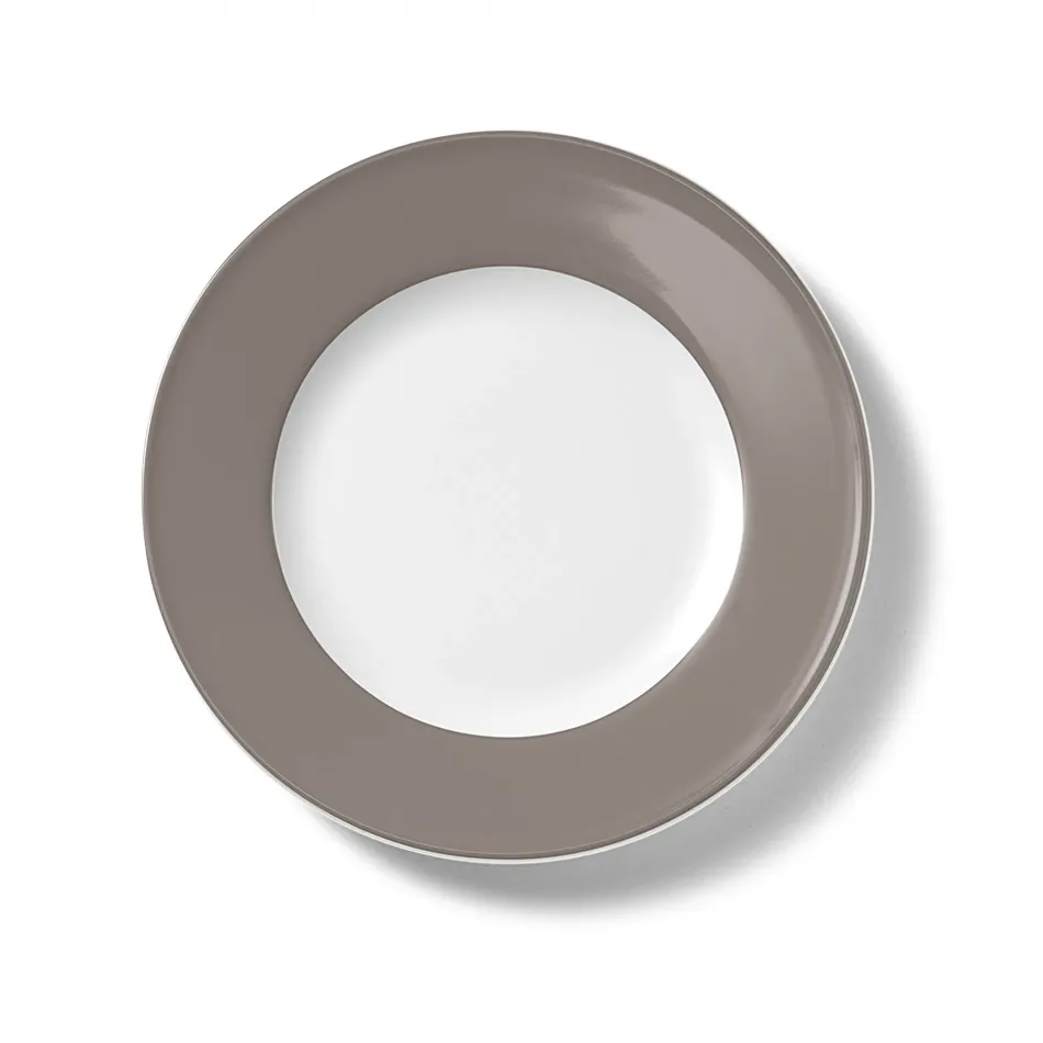Solid Color Plate 26 Cm Rim Stone