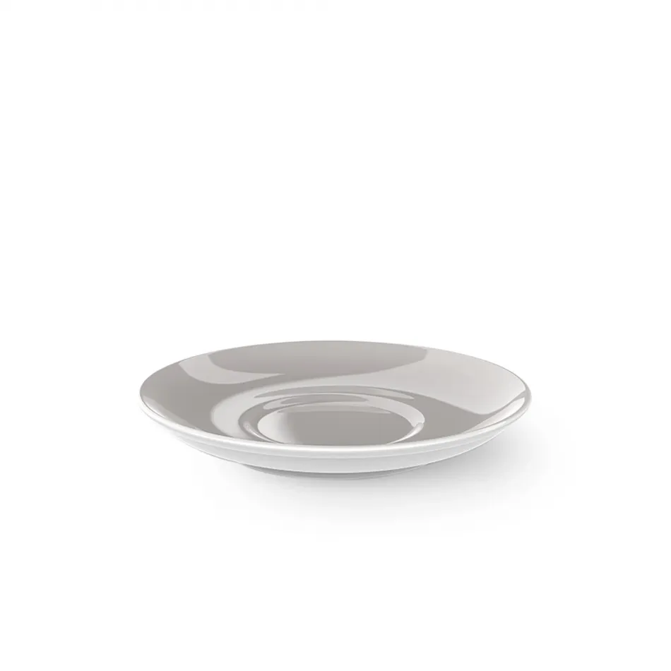 Solid Color Coffee Saucer Pearl