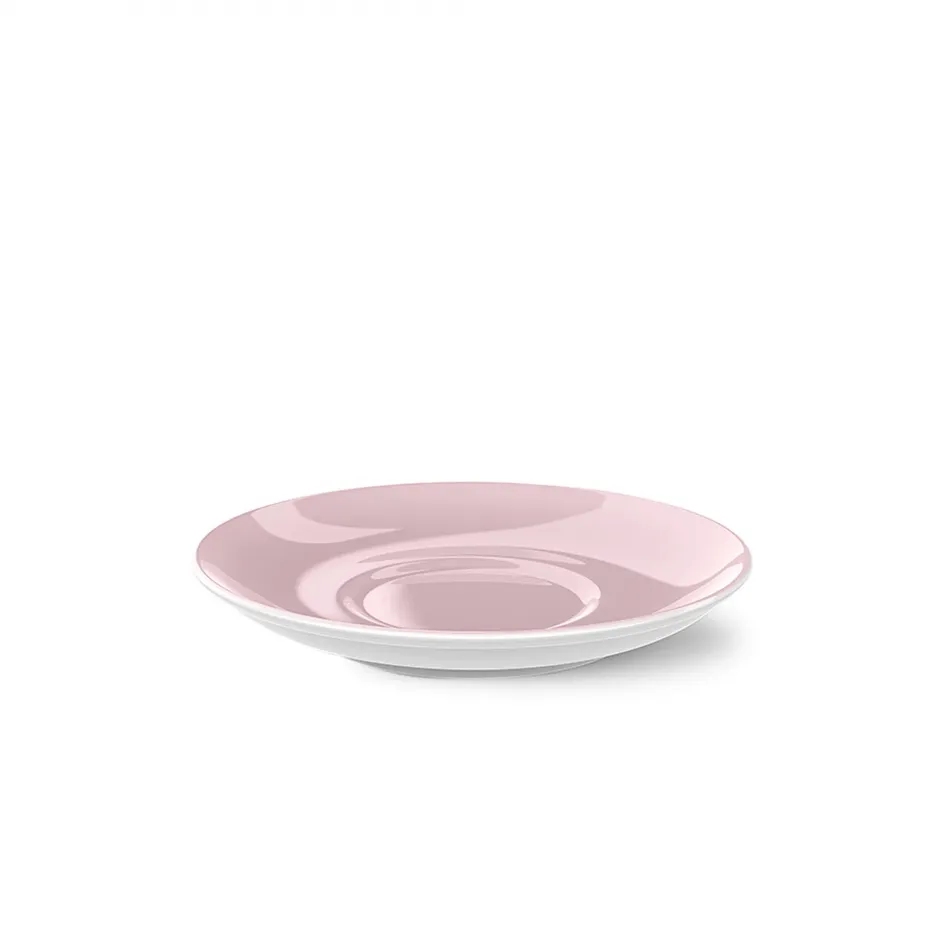 Solid Color Coffee Saucer Pale Rose