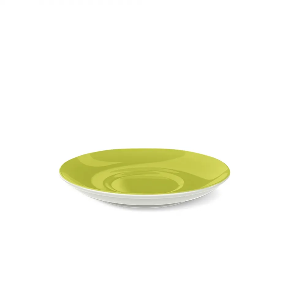 Solid Color Coffee Saucer Lime