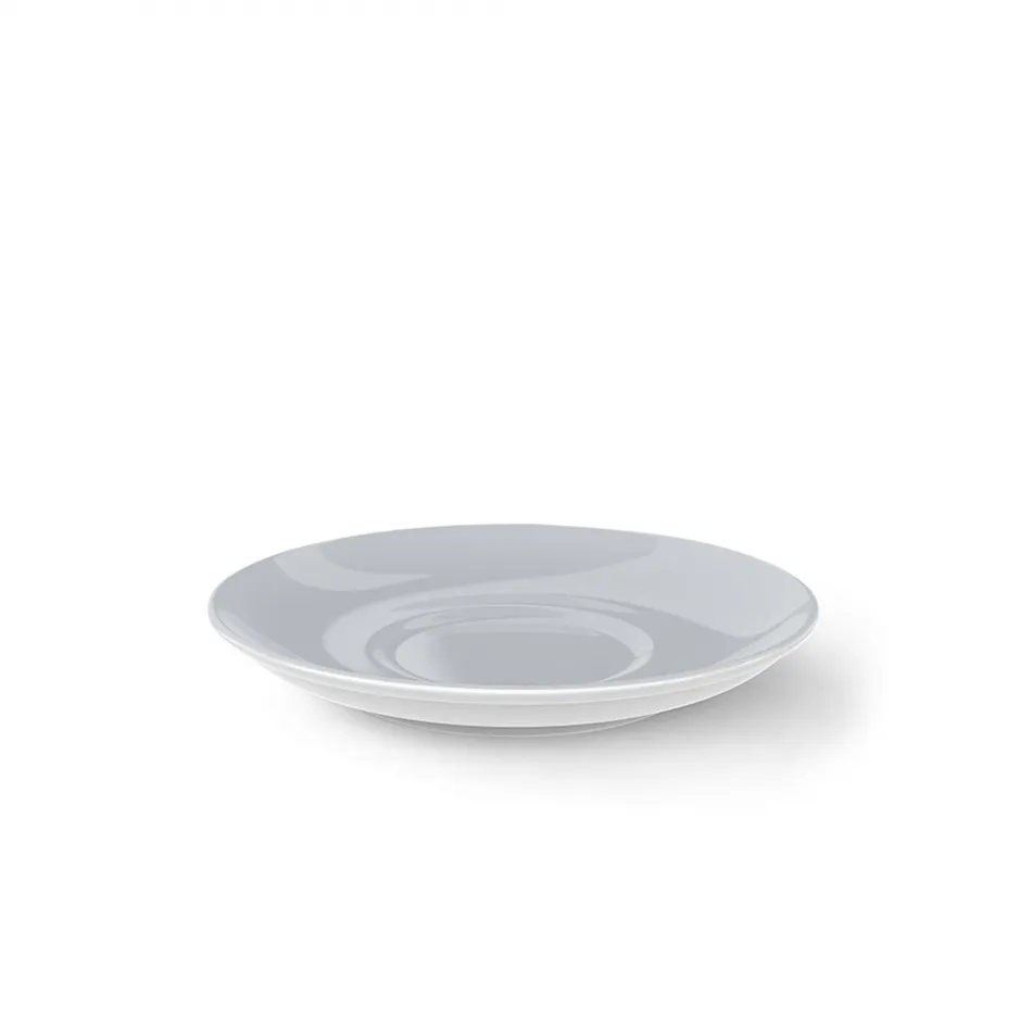 Solid Color Coffee Saucer Light Grey