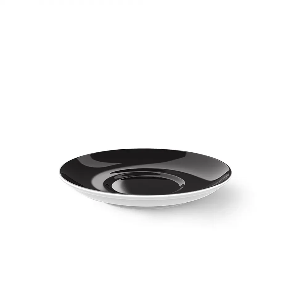Solid Color Coffee Saucer Black