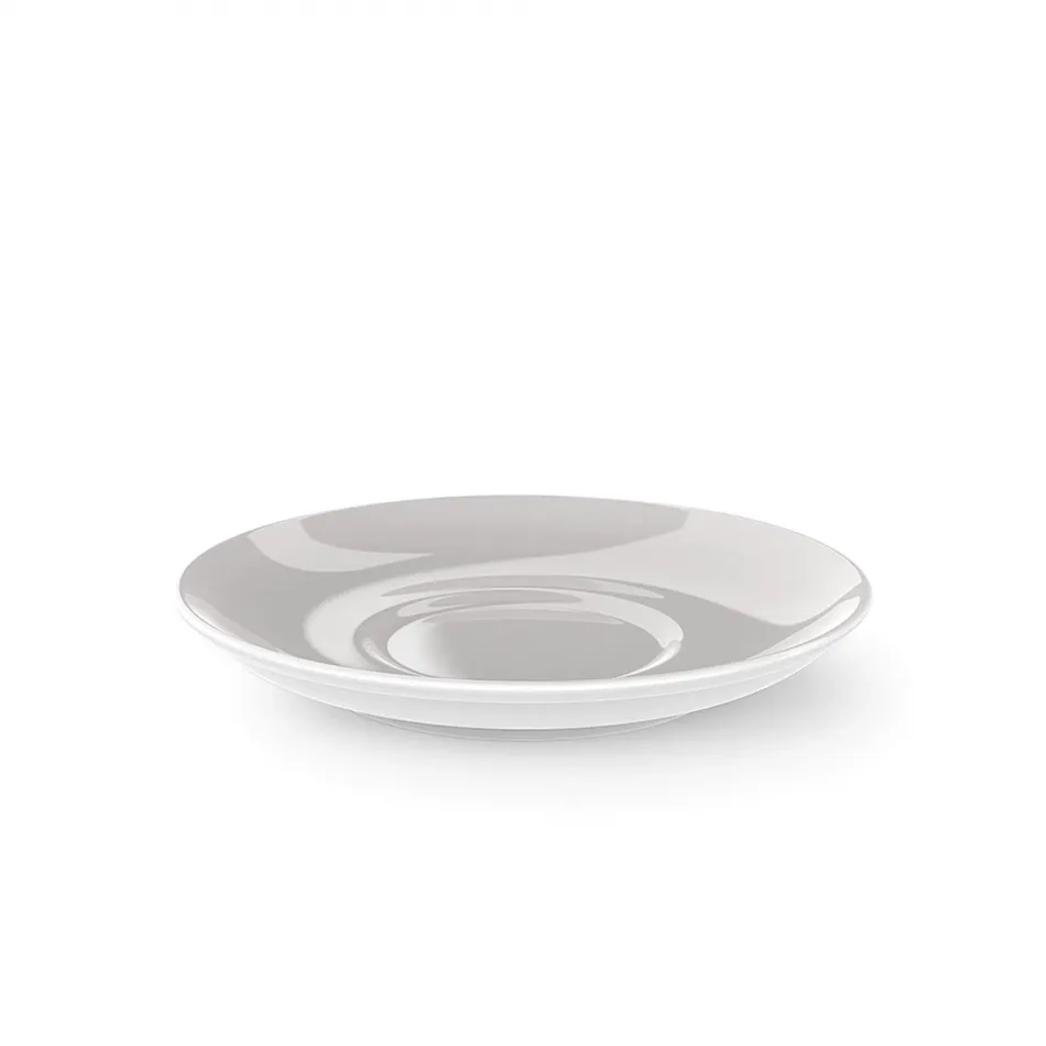 Solid Color Breakfast Saucer Pearl