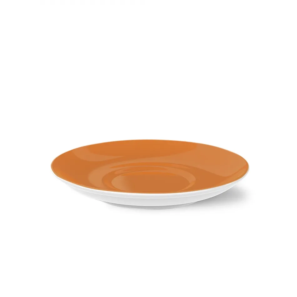 Solid Color Breakfast Saucer Orange