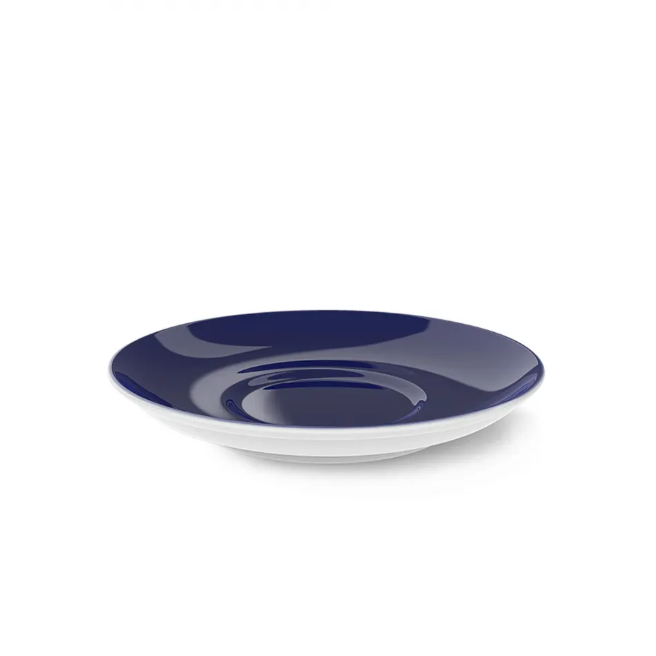 Solid Color Breakfast Saucer Navy