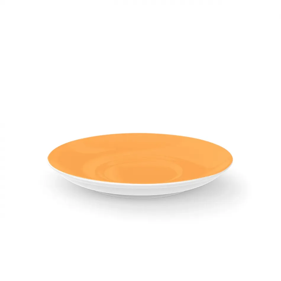 Solid Color Breakfast Saucer Tangerine