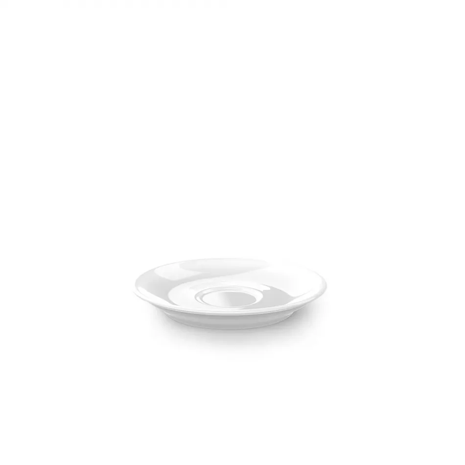 Solid Color Espresso Saucer Classico White