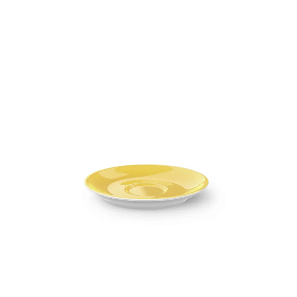 Solid Color Espresso Saucer Classico Yellow