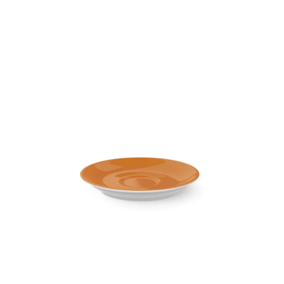 Solid Color Espresso Saucer Classico Orange