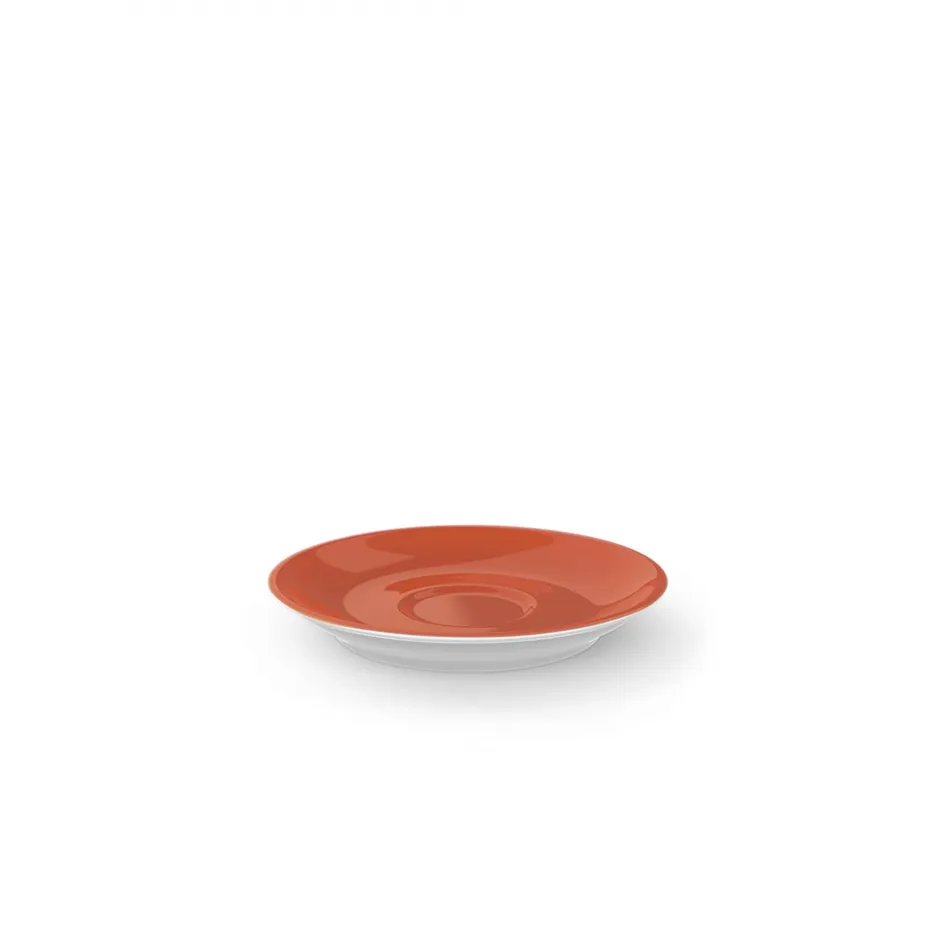 Solid Color Espresso Saucer Classico Brick