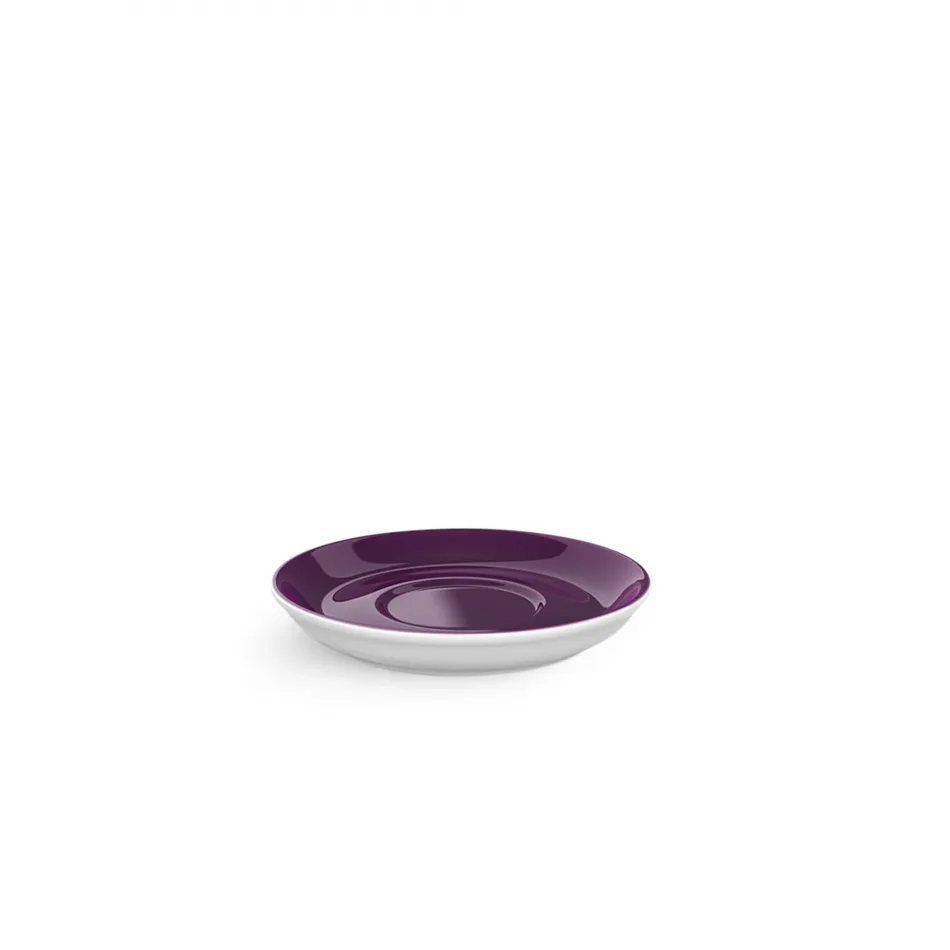 Solid Color Espreeso Saucer Classico Plum