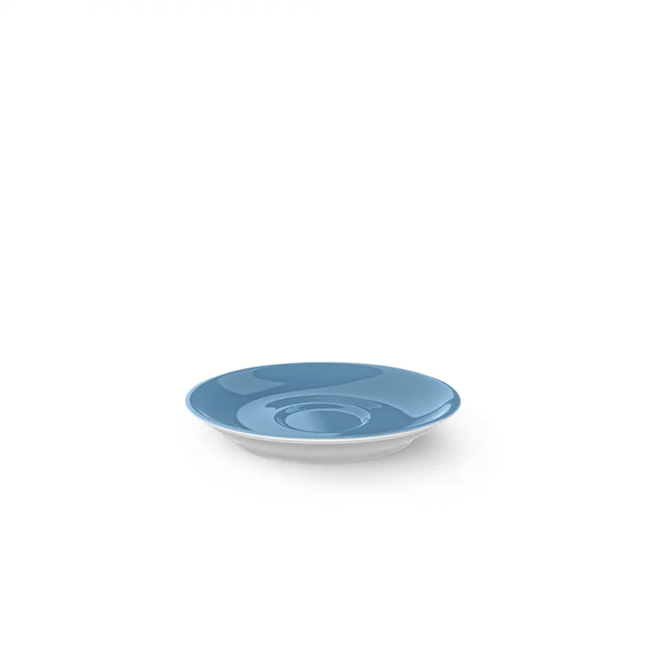 Solid Color Espresso Saucer Classico Vintage Blue