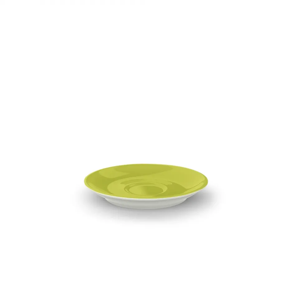 Solid Color Espresso Saucer Classico Lime