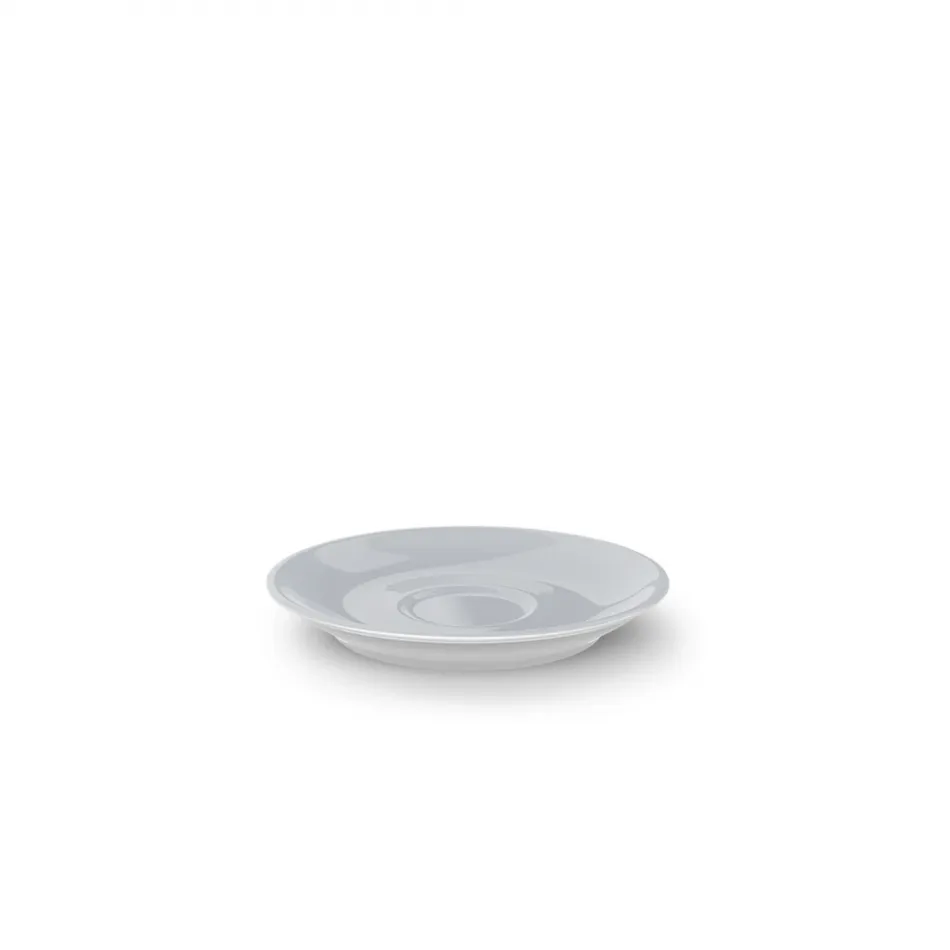 Solid Color Espresso Saucer Classico Light Grey
