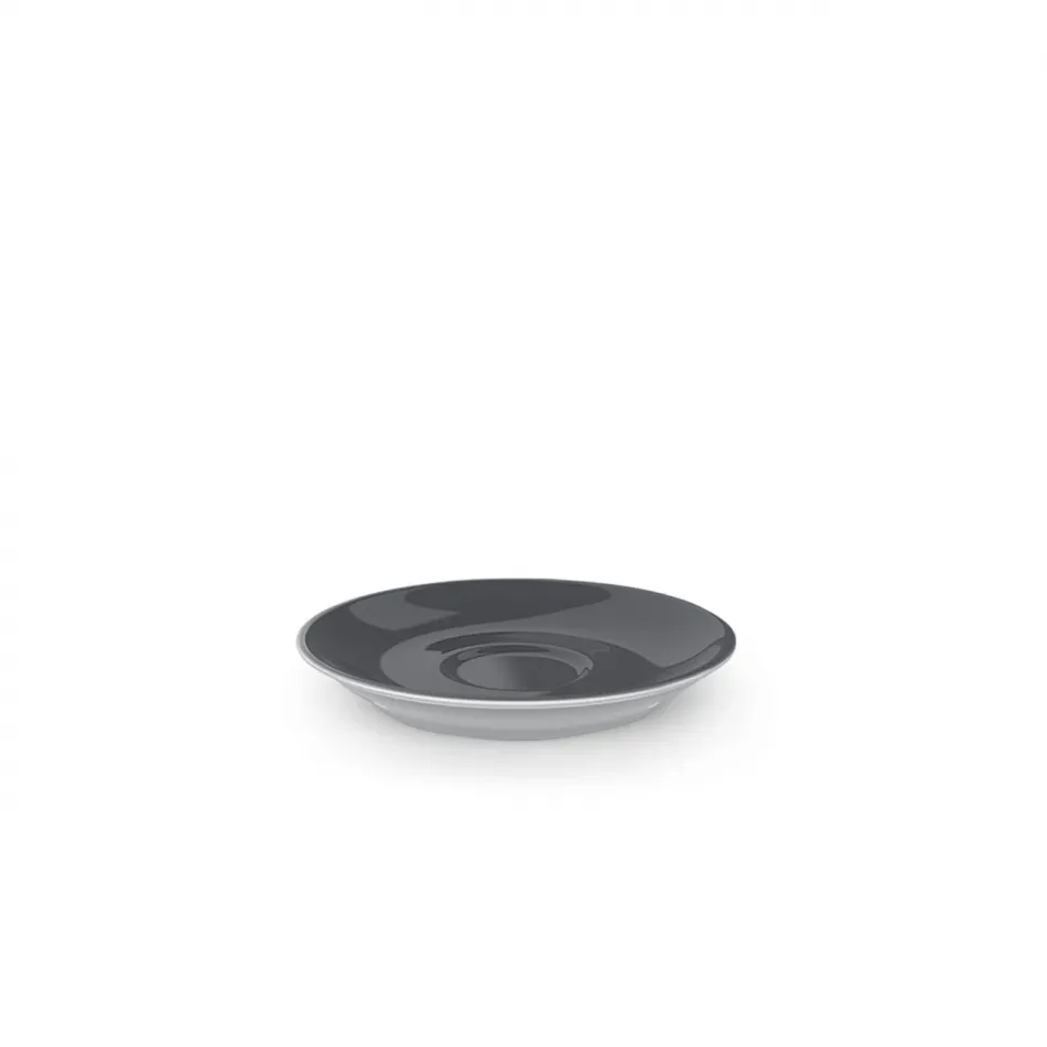 Solid Color Espresso Saucer Classico Anthracite