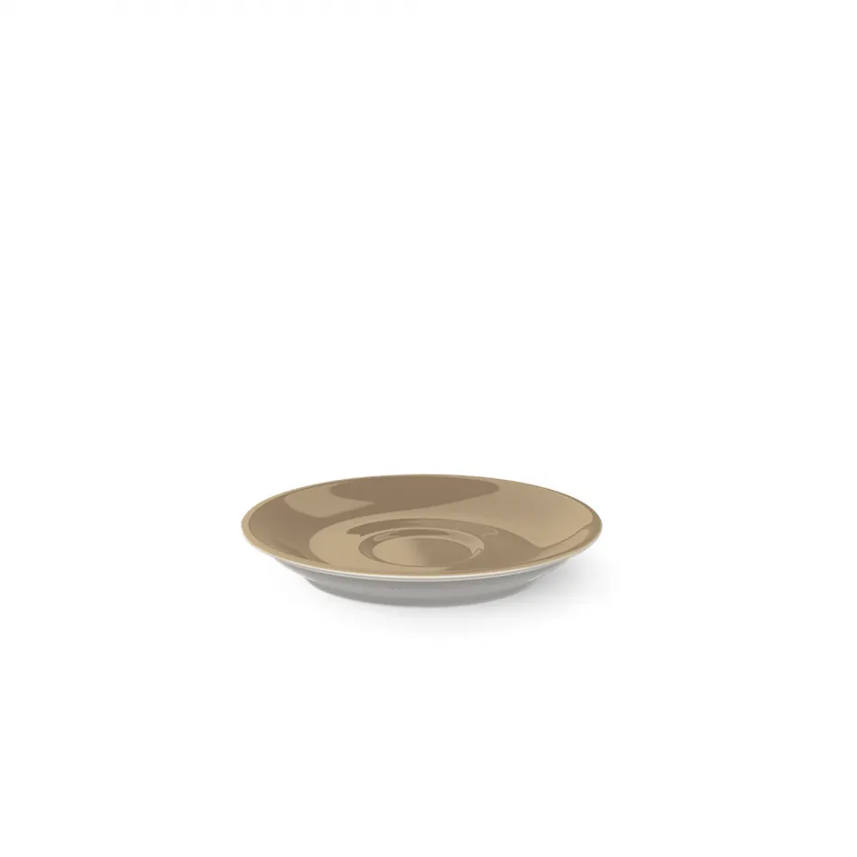 Solid Color Espresso Saucer Classico Clay