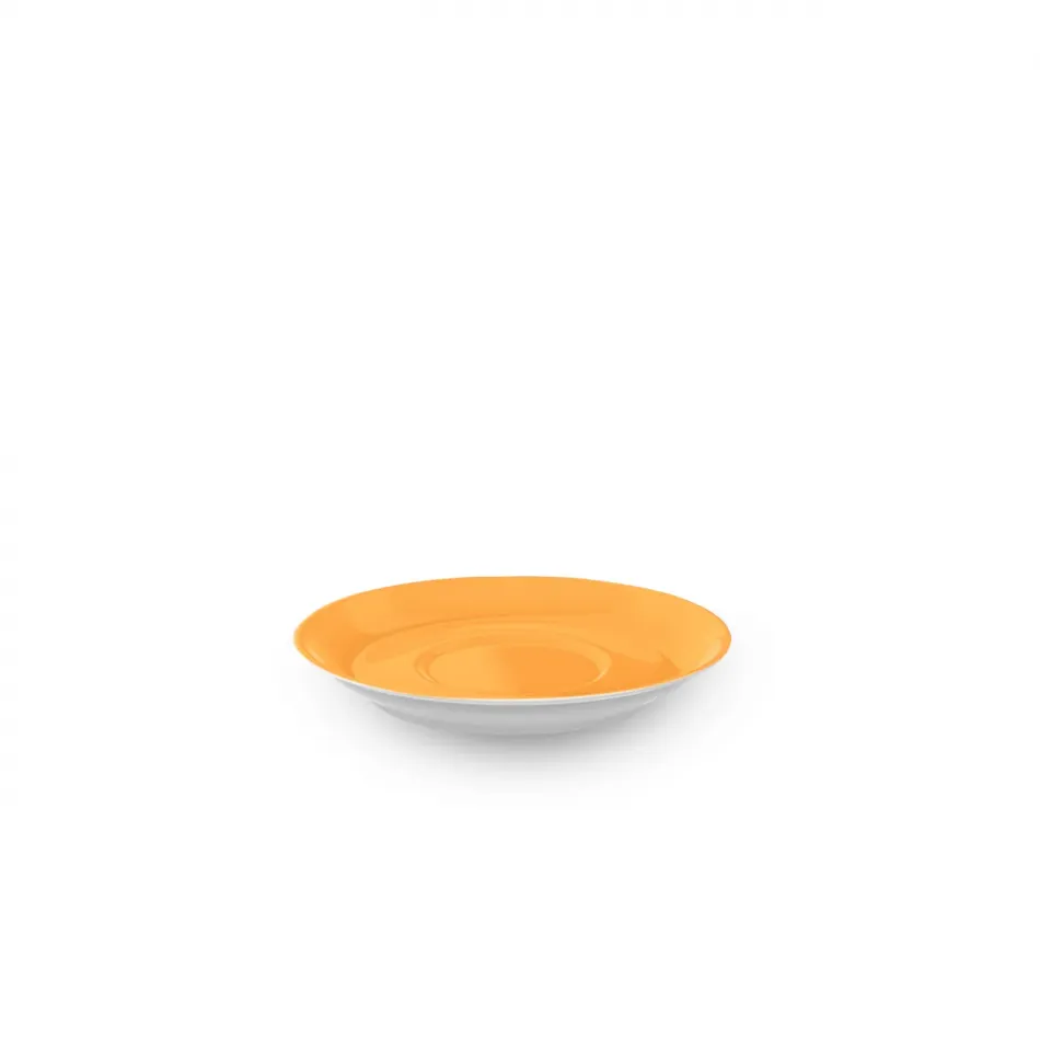 Solid Color Espresso Saucer Classico Tangerine