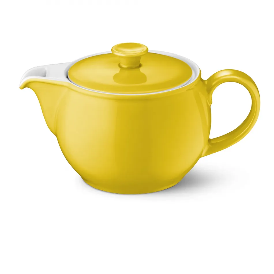 Solid Color Teapot 1.1 L Yellow