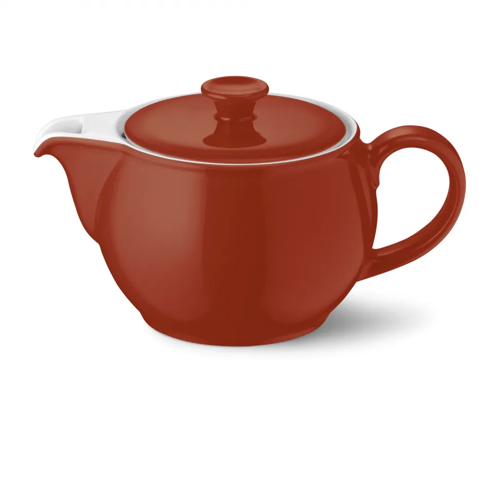 Solid Color Teapot 1.1 L Paprika