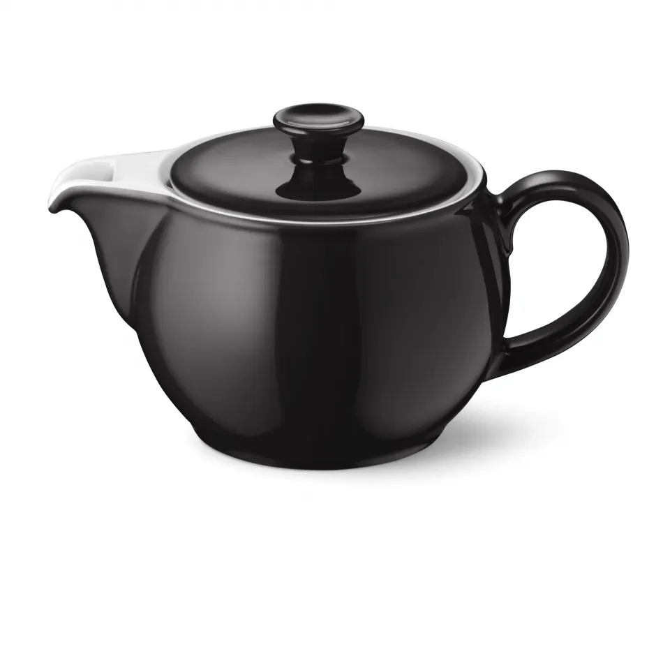 Solid Color Teapot 1.1 L Black