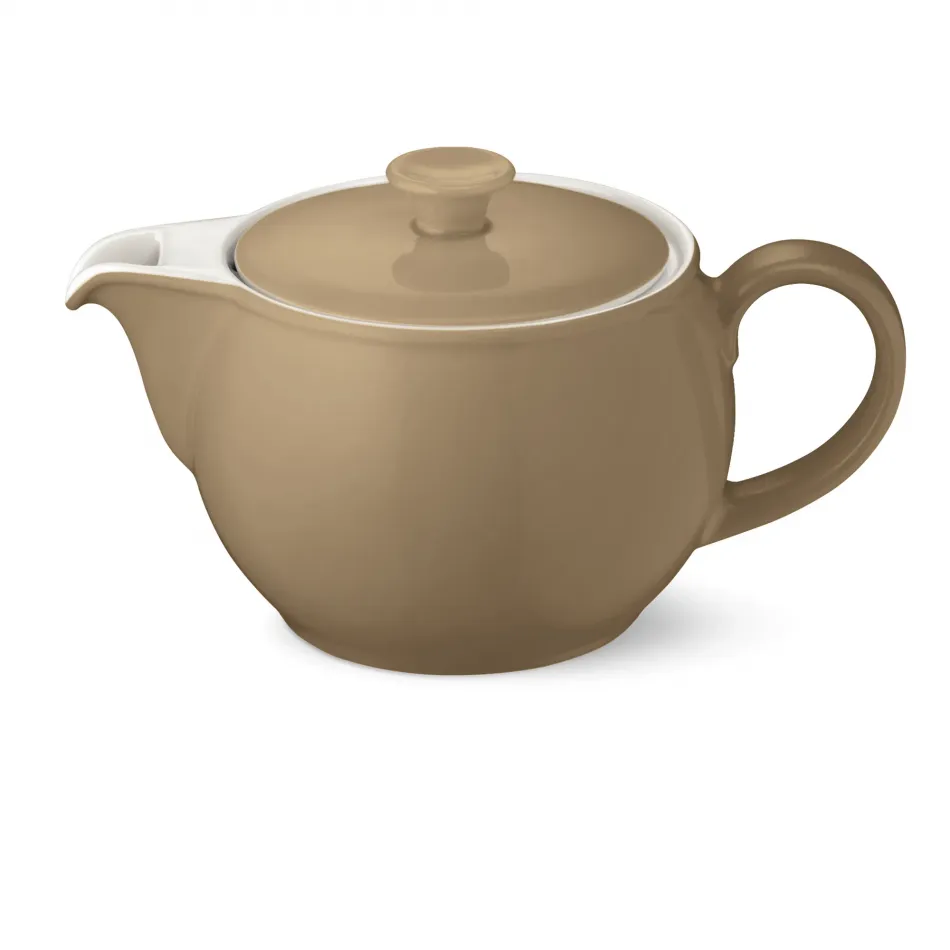 Solid Color Teapot 1.1 L Clay