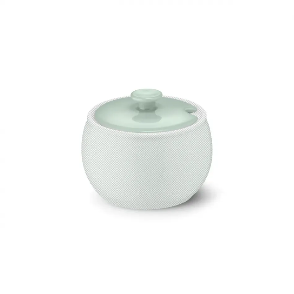 Solid Color Lid Of Sugar Bowl Mint