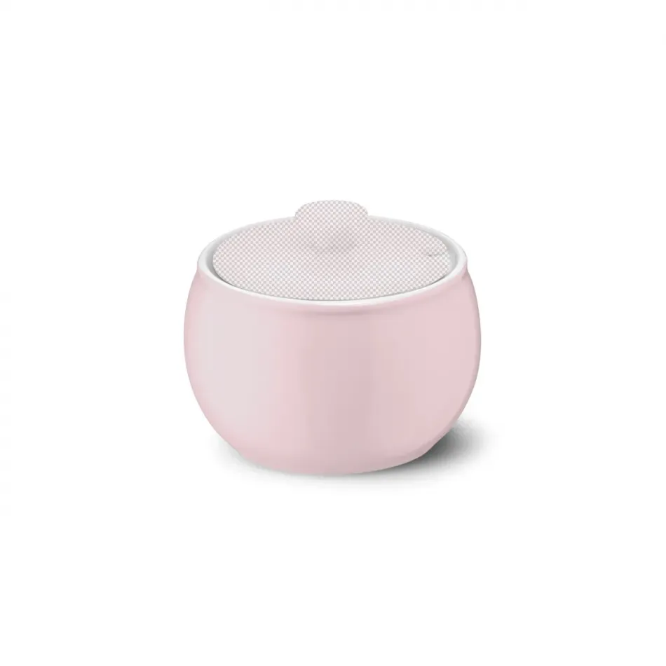 Solid Color Sugar Bowl Without Lid Powder Pink