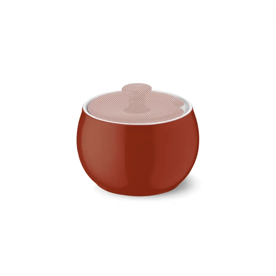 Solid Color Sugar Bowl Without Lid Paprika