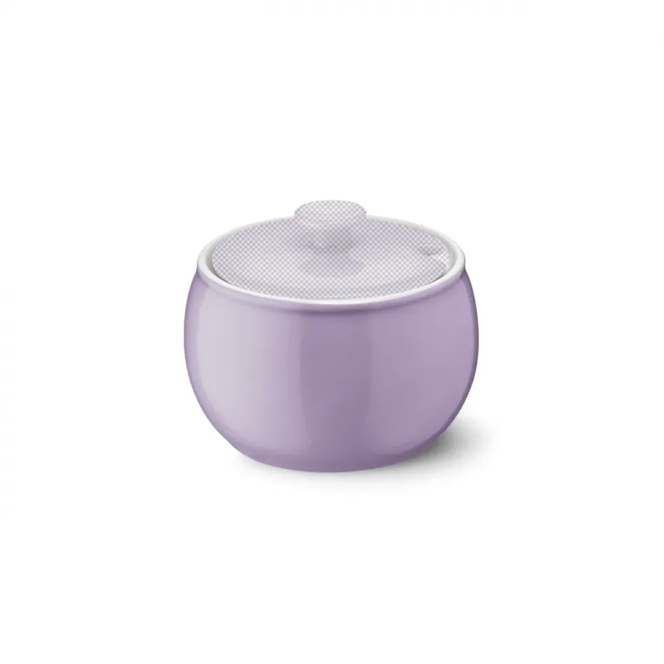 Solid Color Sugar Bowl Without Lid Lilac