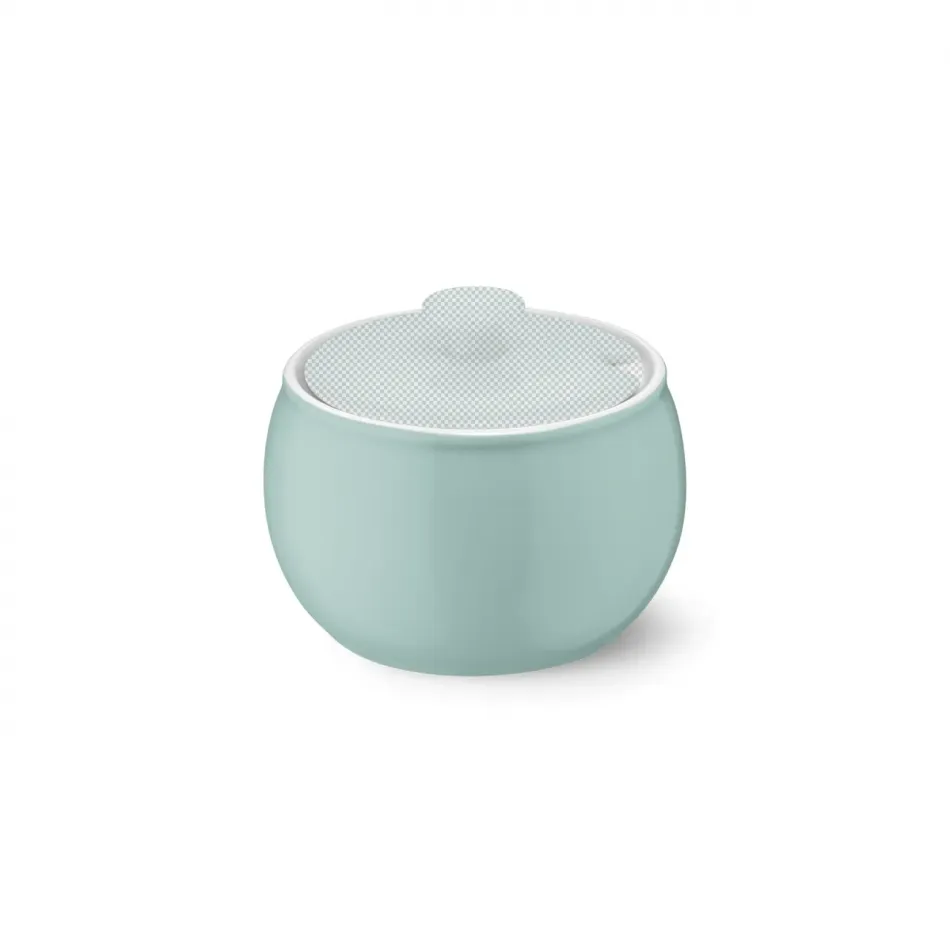 Solid Color Sugar Bowl Without Lid Seawater Green