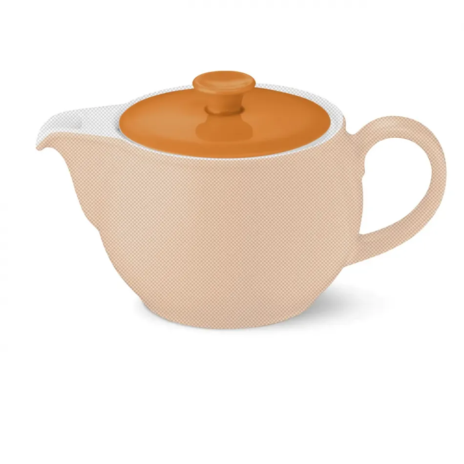 Solid Color Lid Of Teapot 1.1 L Orange