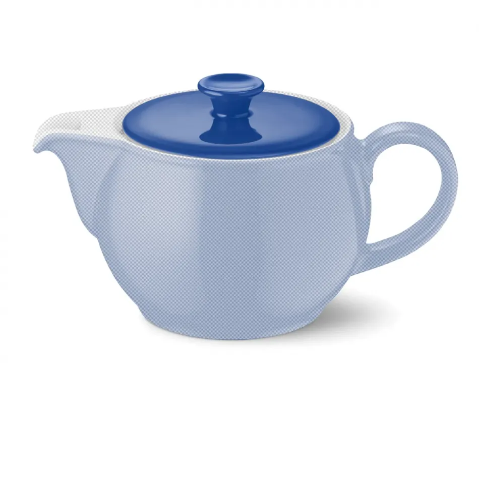 Solid Color Lid Of Teapot 1.1 L Cornflower Blue