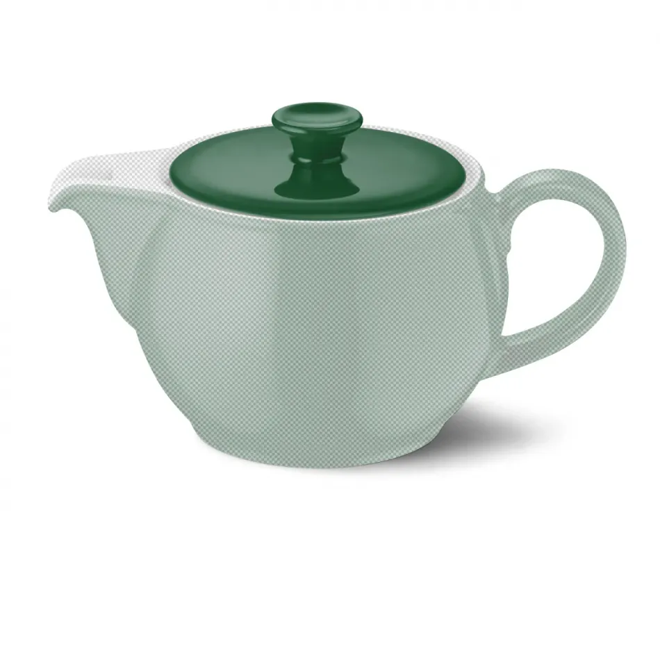 Solid Color Lid Of Teapot 1.1 L Dark Green