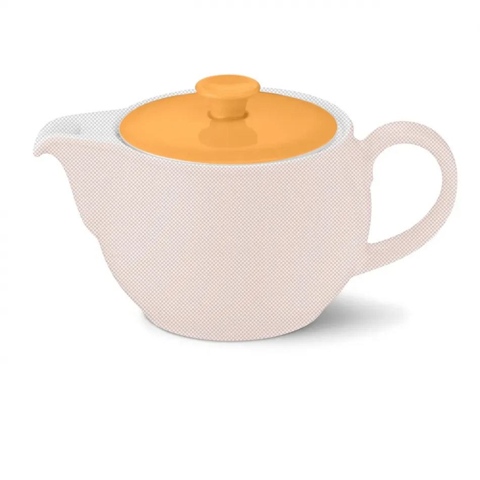 Solid Color Lid Of Teapot 1.1 L Tangerine