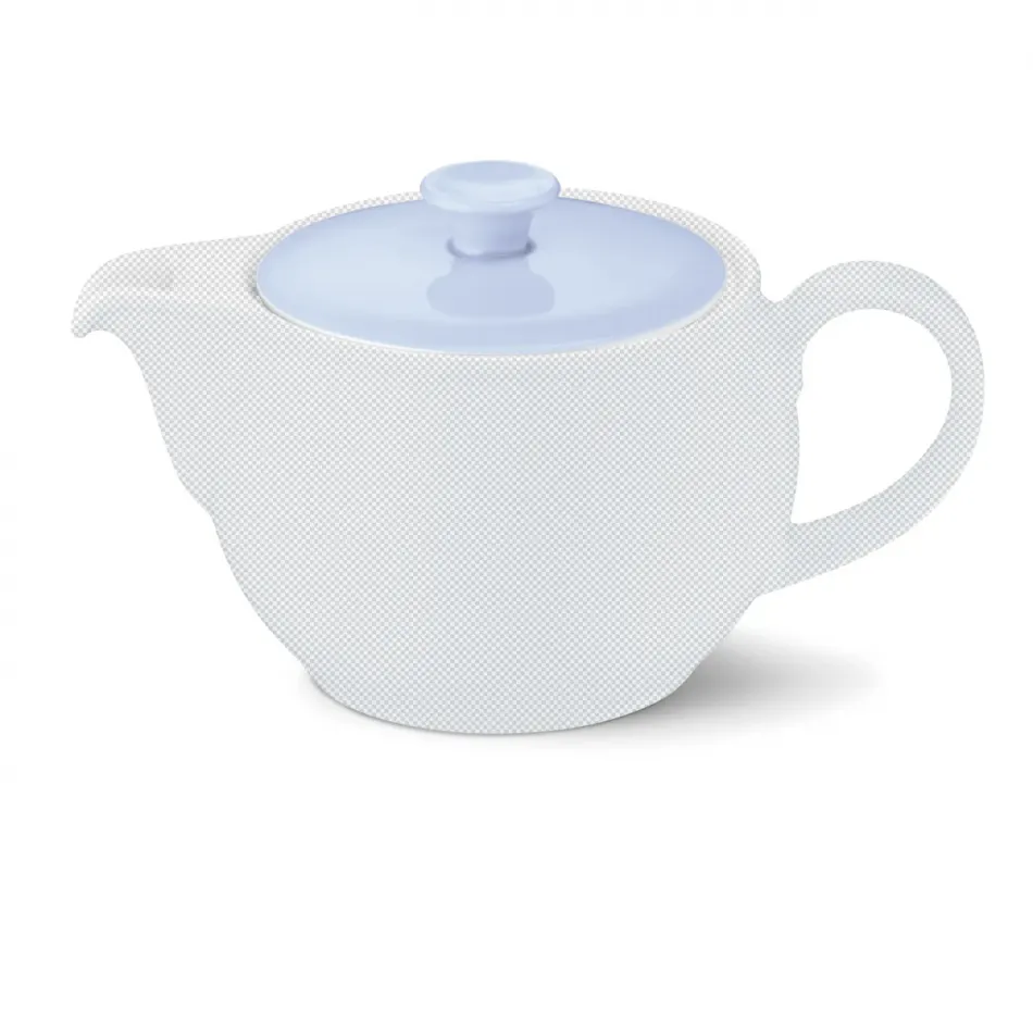 Solid Color Lid Of Teapot 1.1 L Morning Blue