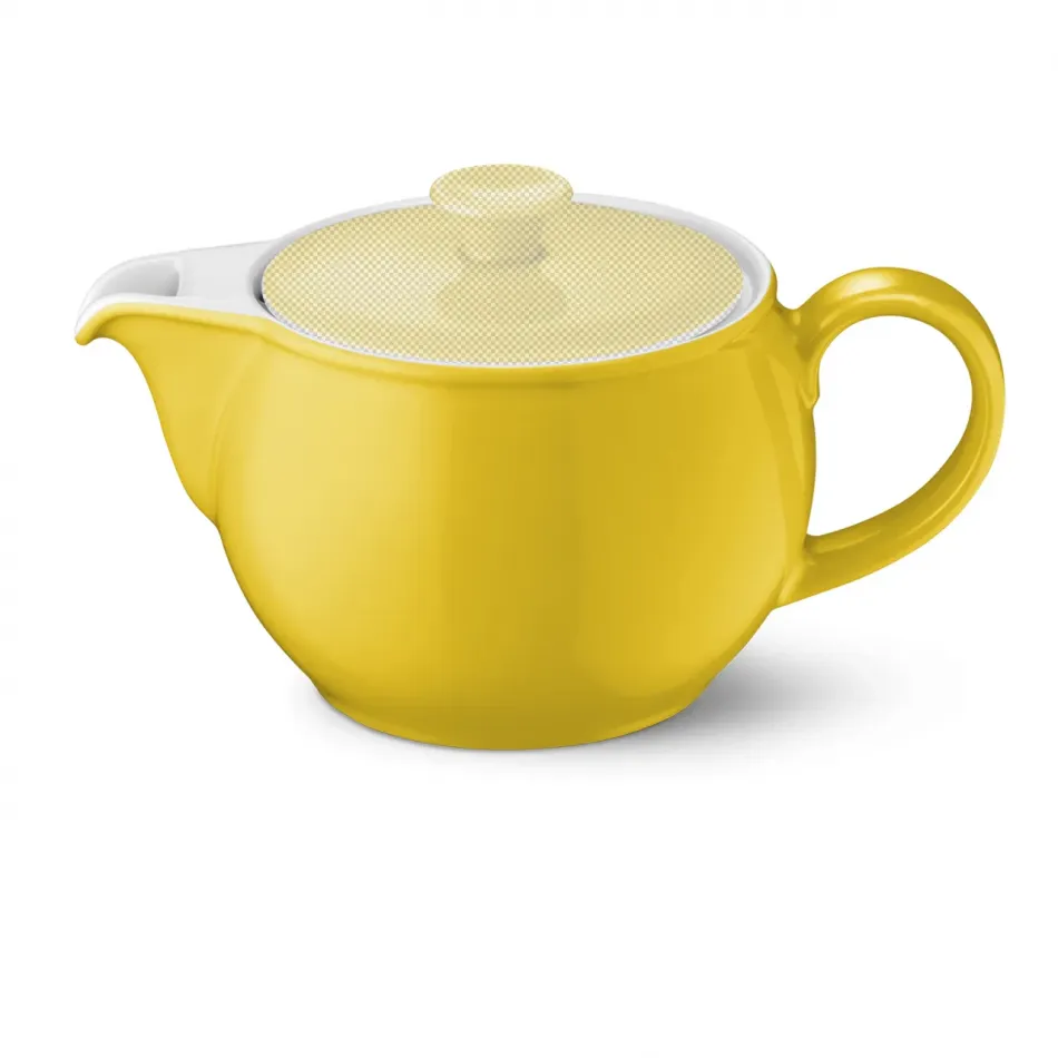 Solid Color Teapot Without Lid 1.1 L Yellow