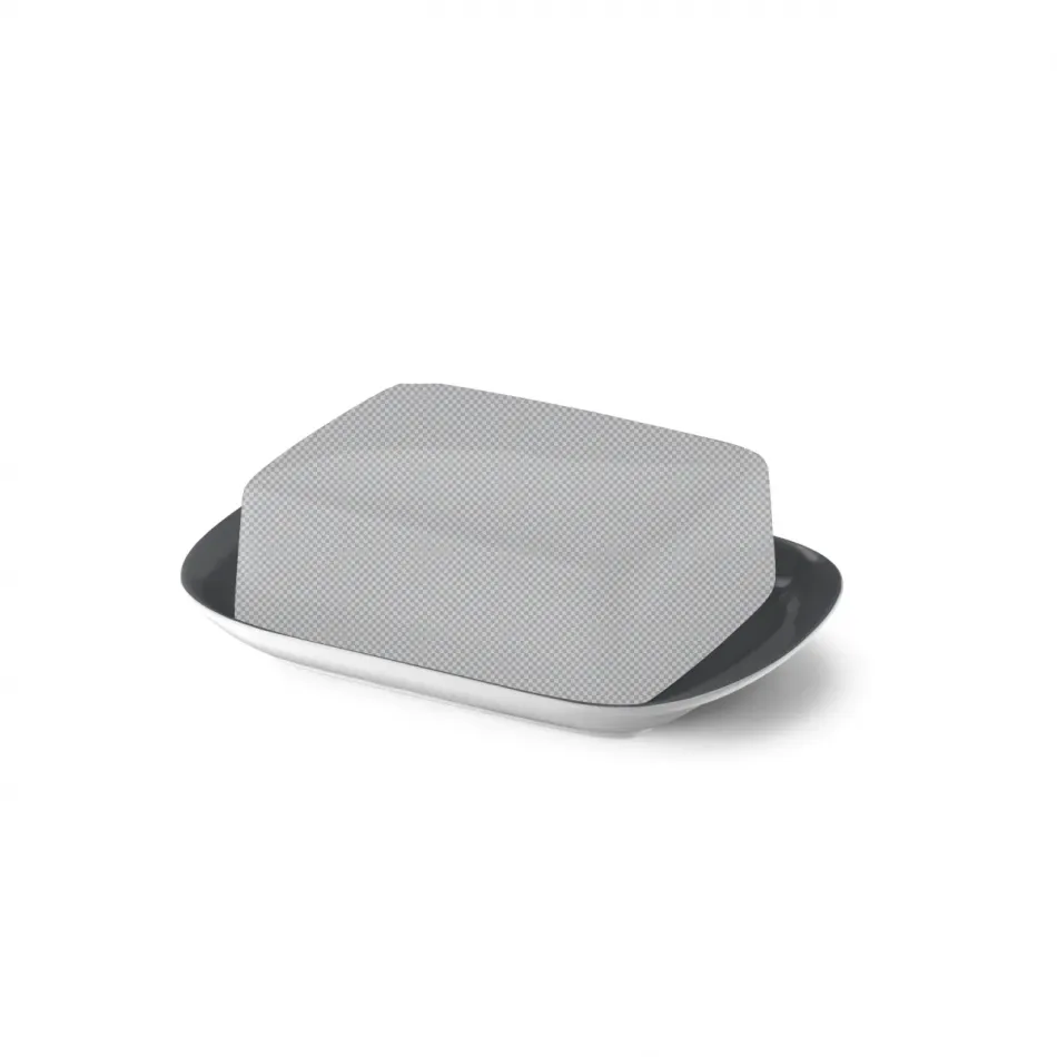 Solid Color Base Of Butter Dish Anthracite
