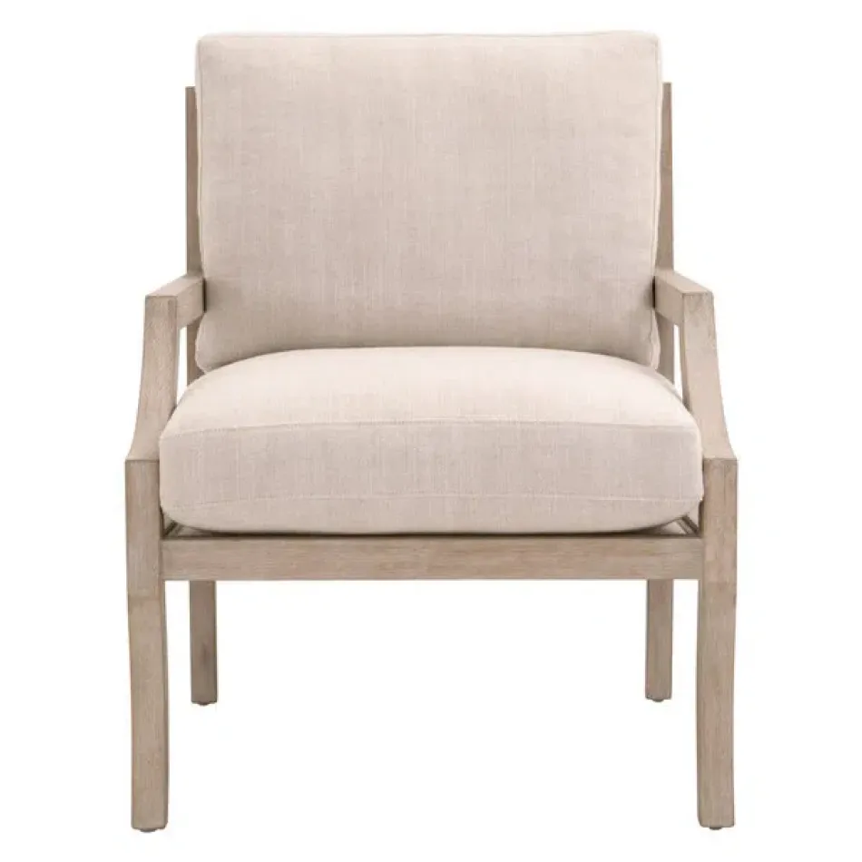 Stratton Club Chair Bisque, Natural Gray Beech