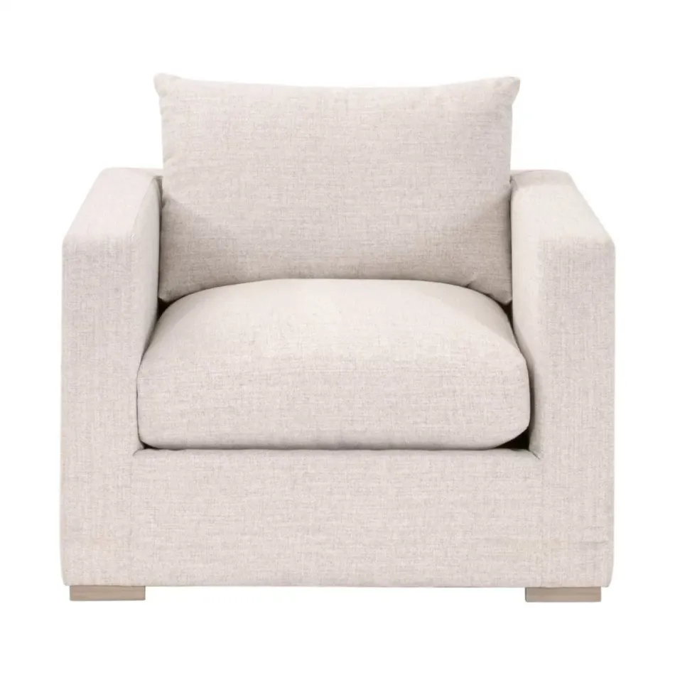 Newport Desert Accoya LiveSmart Shapiro-Sand Outdoor Track Arm Sofa Chair