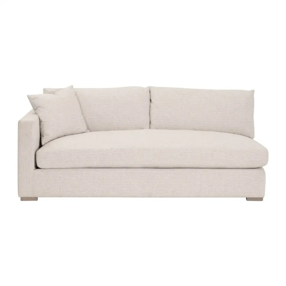 Newport Outdoor Modular 2-Seat Left Track Arm Sofa