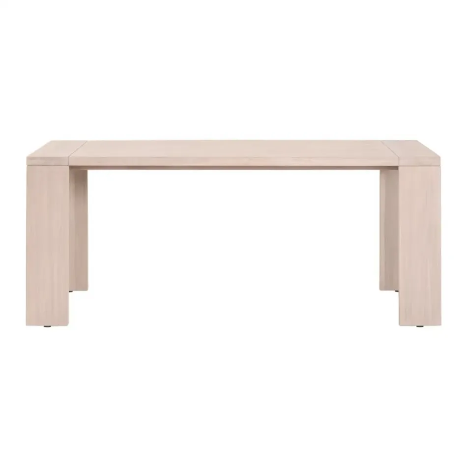 Sur Washed Ever Teak Outdoor Dining Table