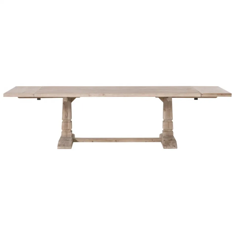 Hayes Extension Dining Table Smoke Gray Pine